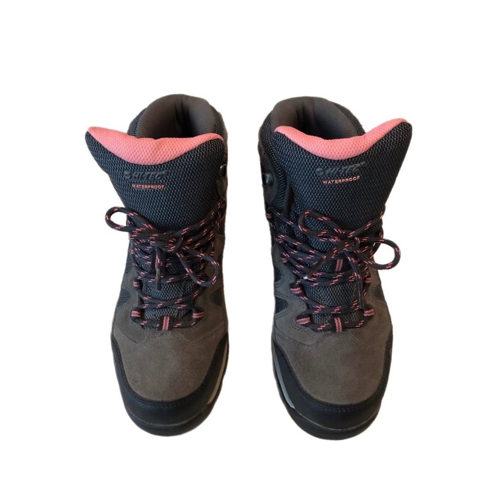 NWOT Ladies Hi-Tec Suede Waterproof Walking Boots Storm
